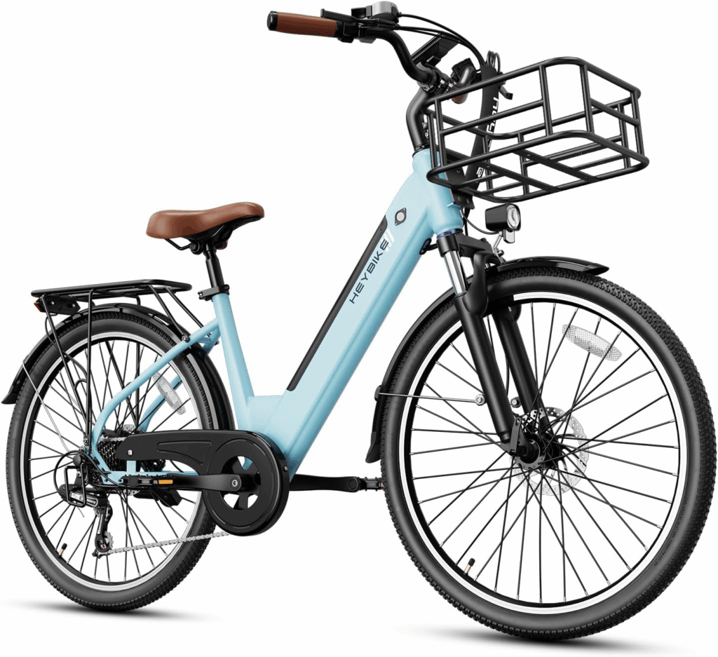 Heybike Cityscape 2.0 Electric Bike
Electric bikes for commuting - Heybike Cityscape 2.0 with step-through frame and removable battery
