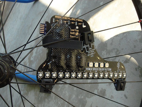 The LED is fairly easy to use, simple push the power button, select a color, pattern and speed and you are ready to go.