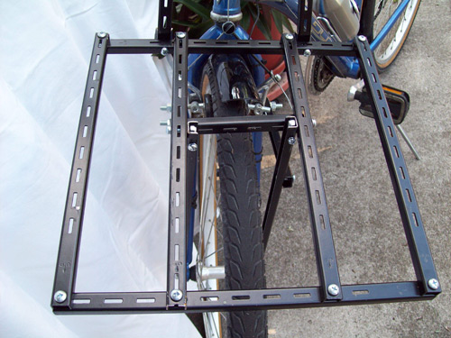 1. Make the flat surface of the rack; mine is 12”x12”