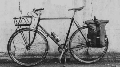 Best Bike Panniers mounted on a commuter bicycle with rear cargo bags for daily riding and transport.