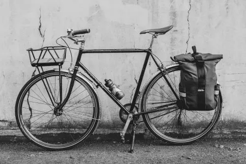 Best Bike Panniers mounted on a commuter bicycle with rear cargo bags for daily riding and transport.
