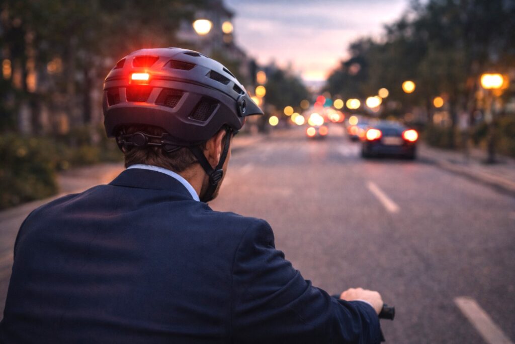 Best bike helmets with integrated lights for visibility and safety