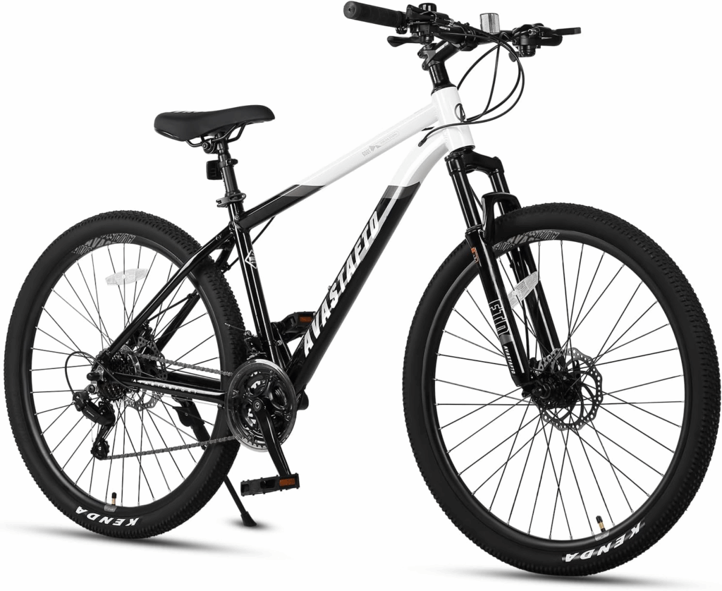 AVASTA Earth aluminum frame - lightweight best beginner mountain bikes for trail riding