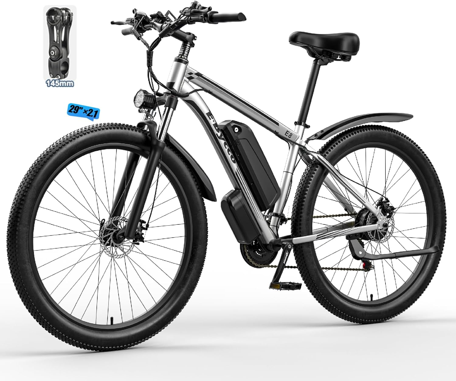 E·Bycco Electric Mountain Ebike Pedal Assist