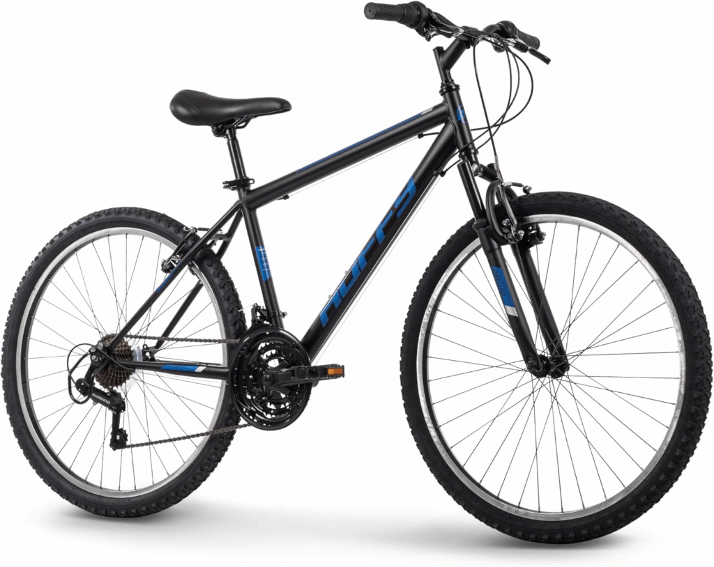 Entry-level mountain bike for commuting, best mountain bike for commuting, beginner rider on neighborhood path