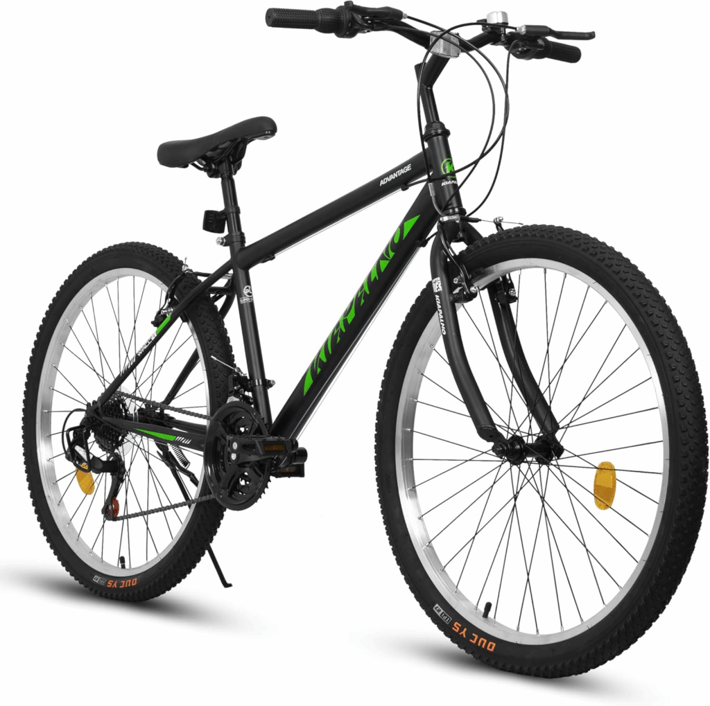 KIAPALNO high-carbon steel best bikes for heavy riders with 26-inch wheels and V-brakes